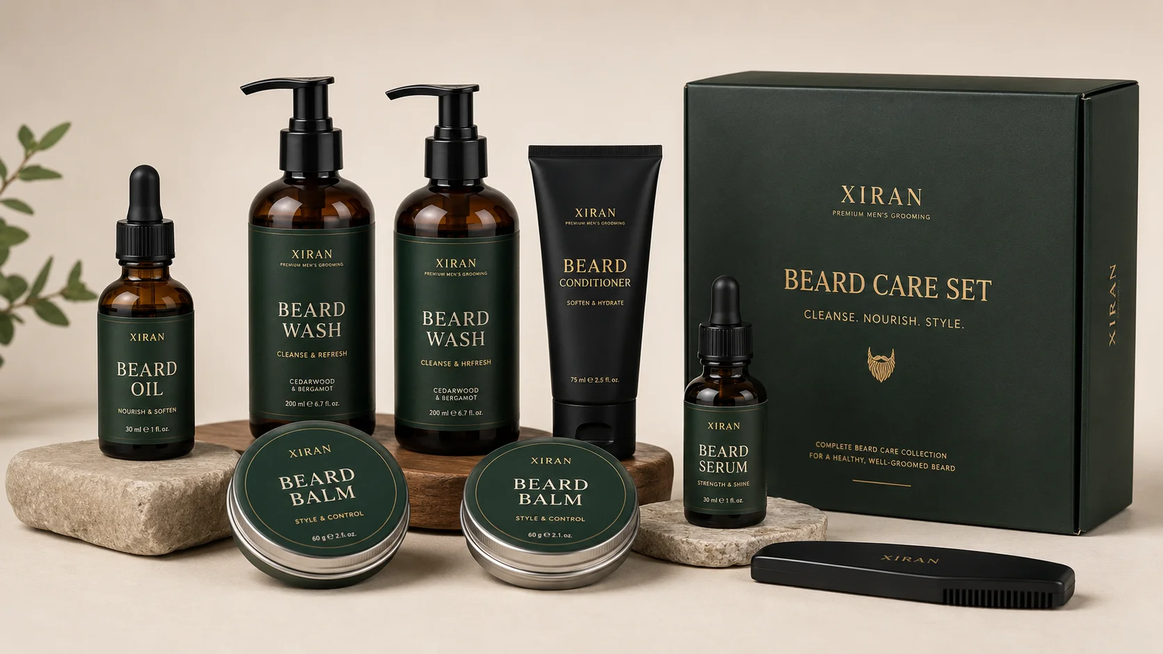 Beard Care Packaging Options